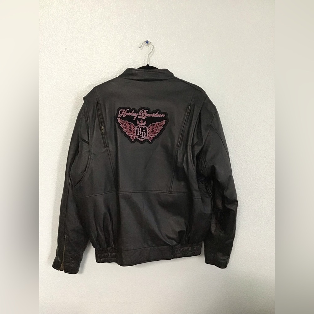 Bikers Dream Apparel *Harley Logo* Leather Jacket